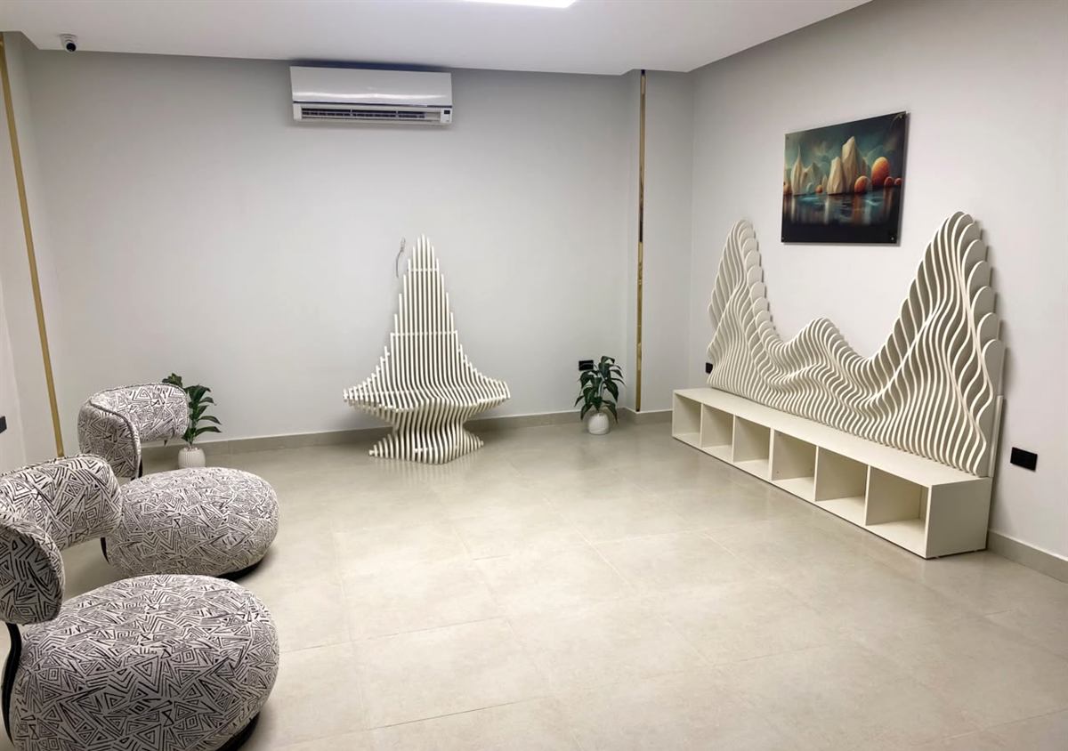 The Smile Now waiting room in Hurghada